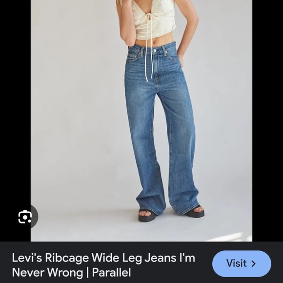 Levis Ribcage Wide Leg - Picture 4 of 5